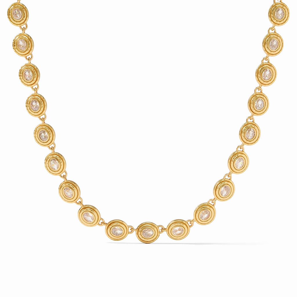 Julie Vos Tudor Tennis Necklace in Cubic Zirconia