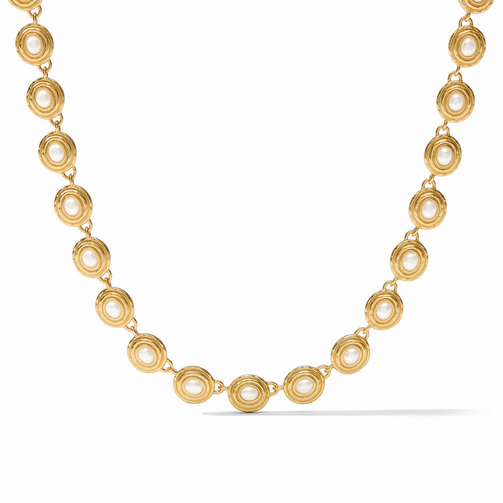 Julie Vos Tudor Tennis Necklace in Pearl