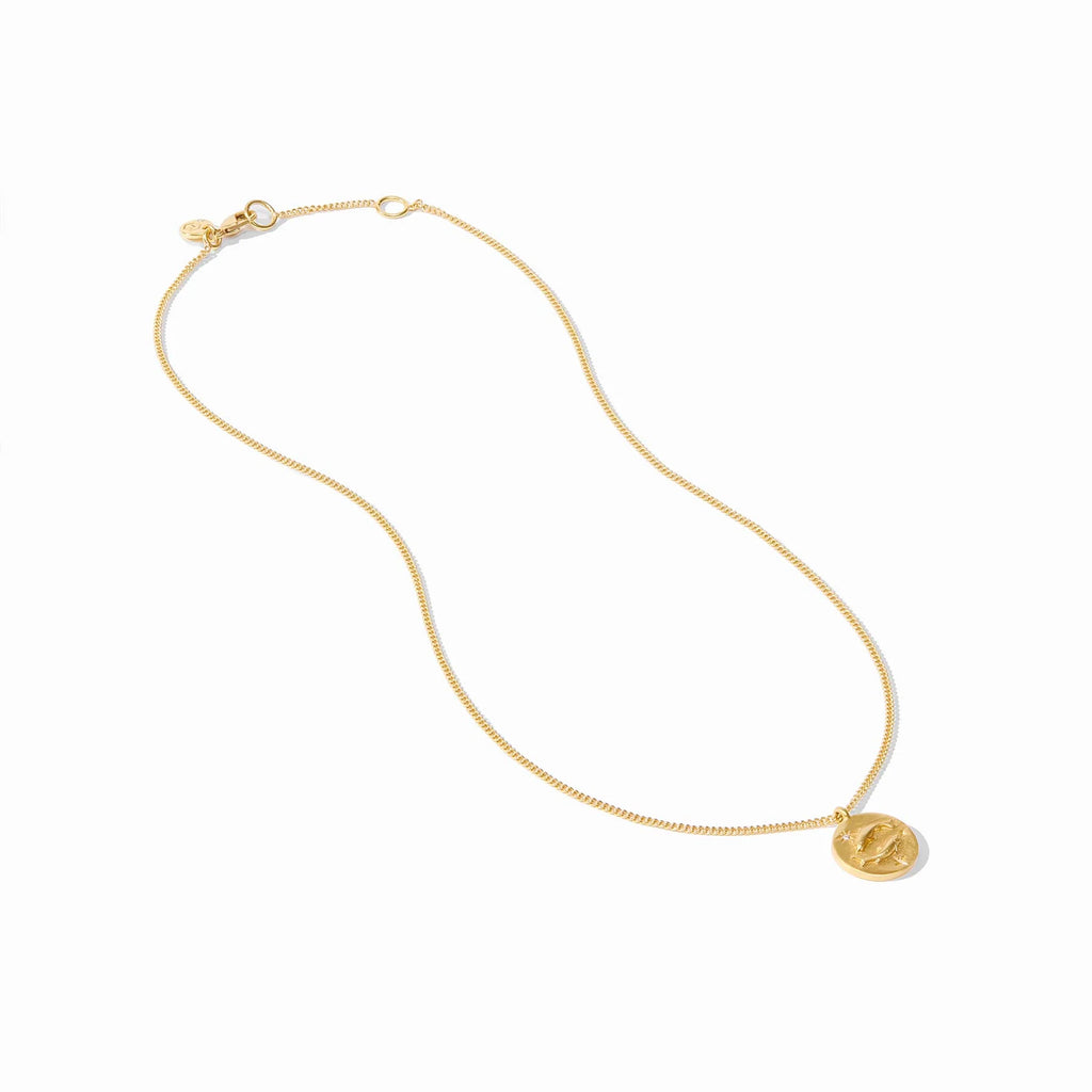 Julie Vos Zodiac Delicate Necklace - Aries