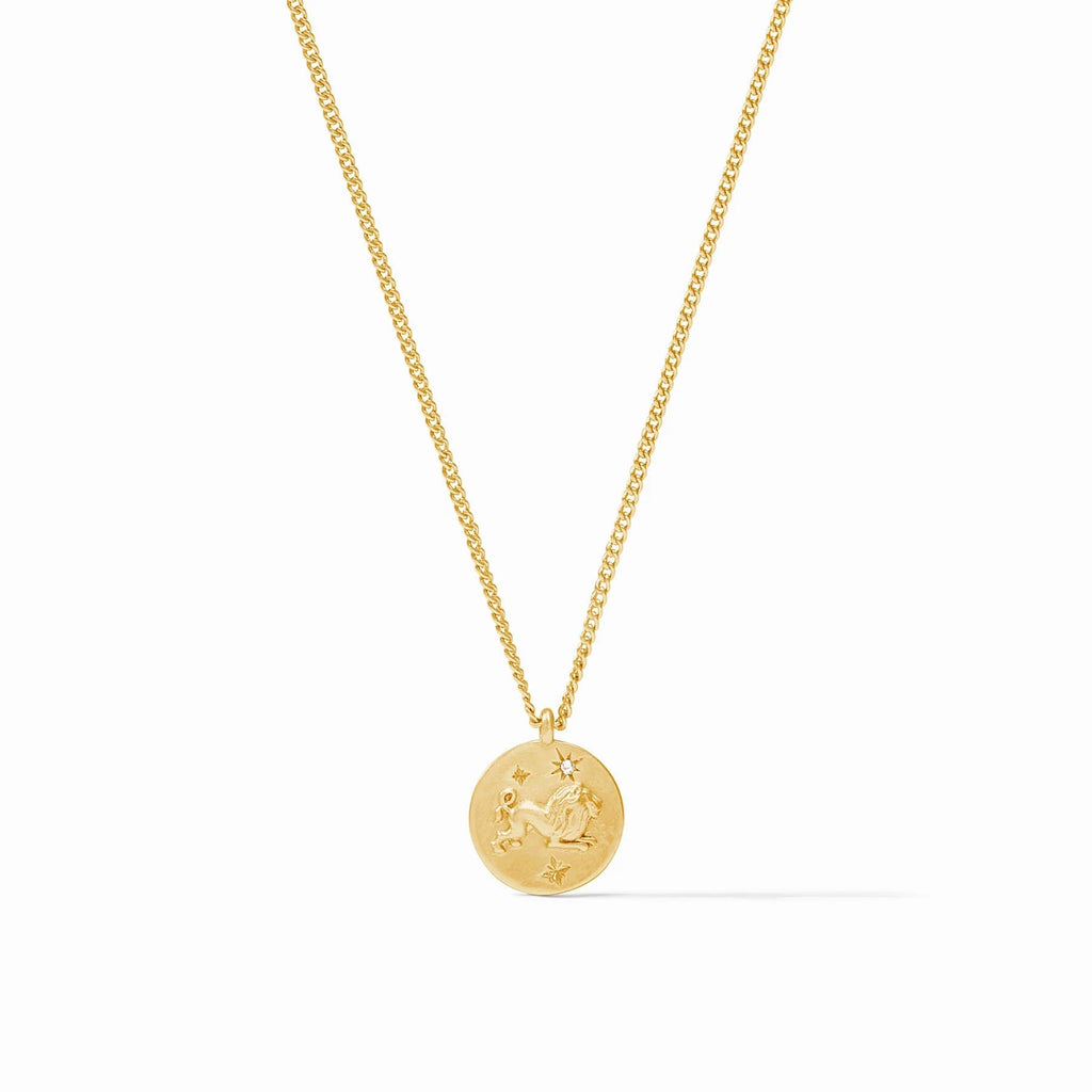 Julie Vos Zodiac Delicate Necklace - Leo