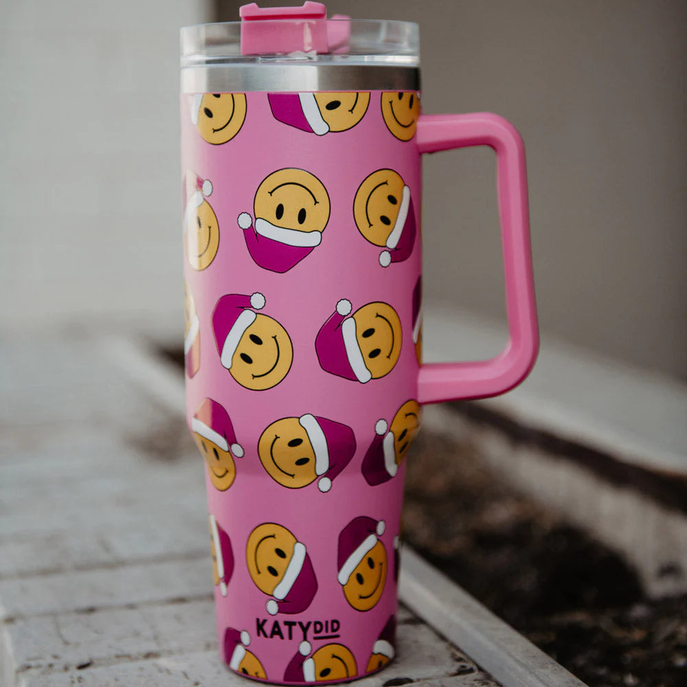 40oz Katydid Tumbler Hot Pink