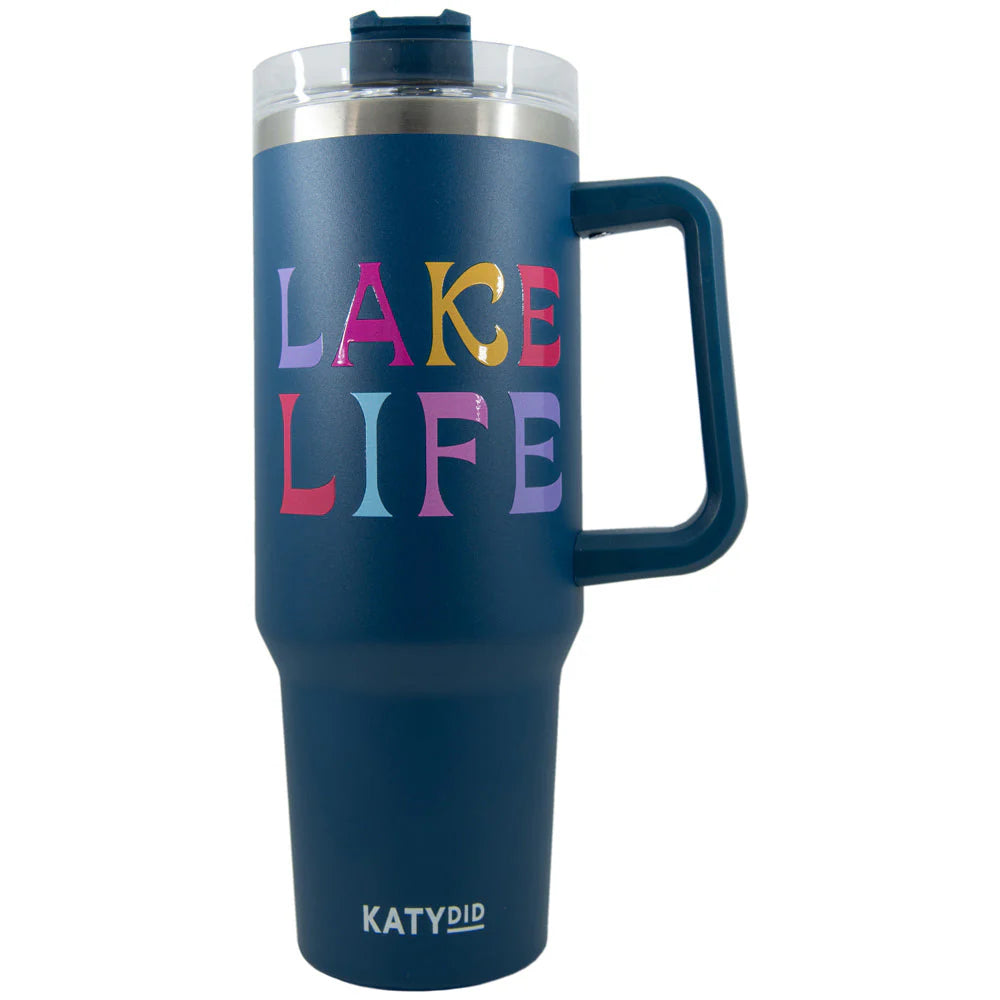 Katydid Lake Life 40 Oz Stainless Steel Tumbler Cup