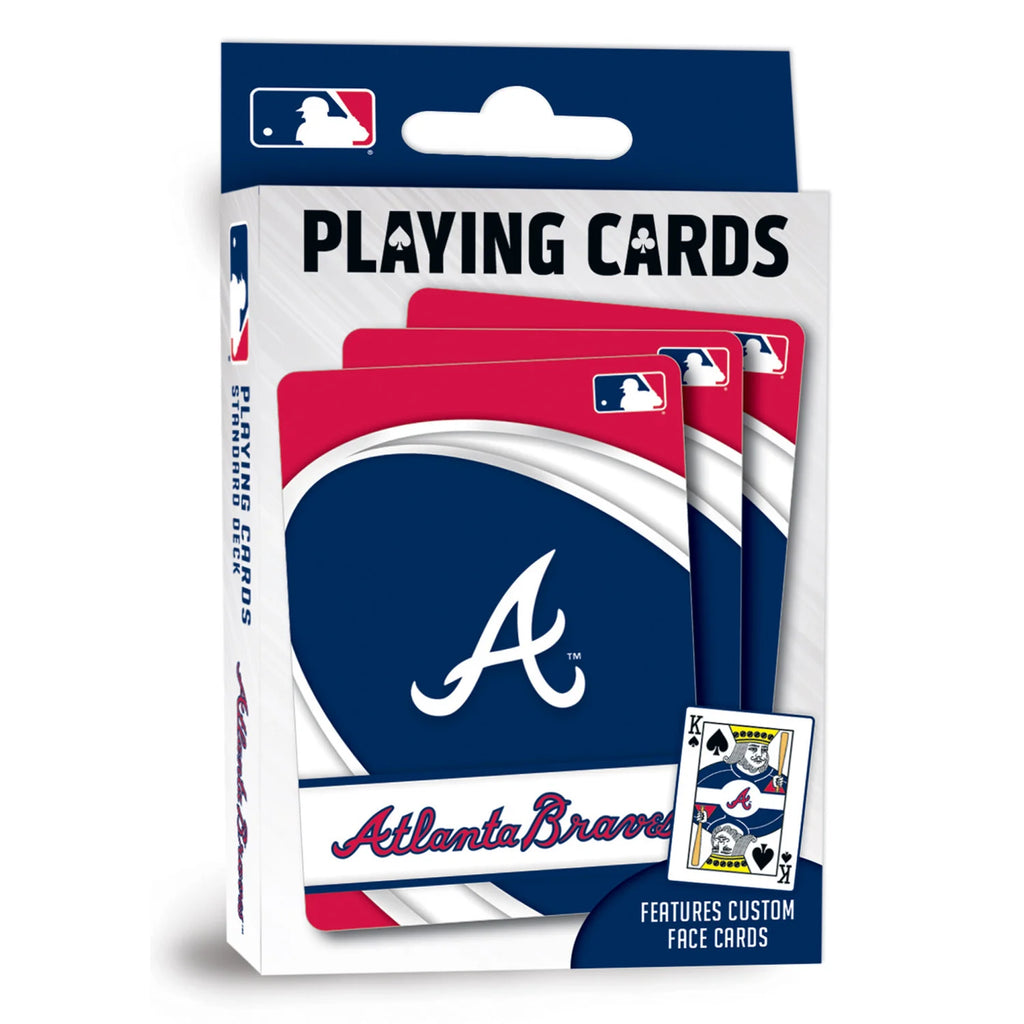 MasterPieces Inc. Atlanta Braves Playing Cards - 54 Card Deck