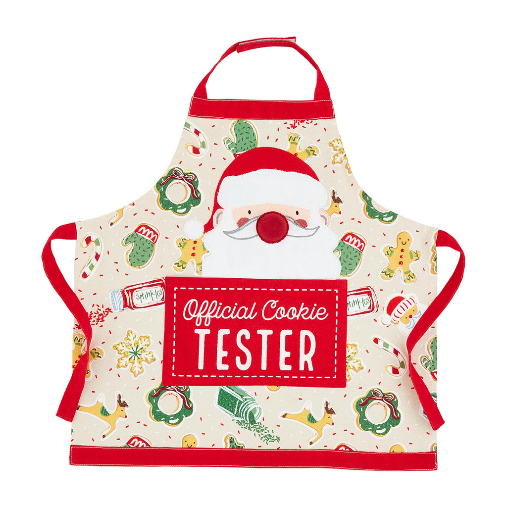 Mud Pie Children Light Up Santa Apron