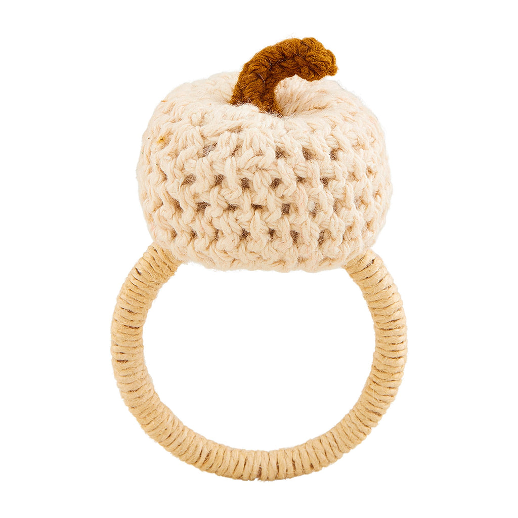 Mud Pie The Cream Pumpkin Napkin Ring