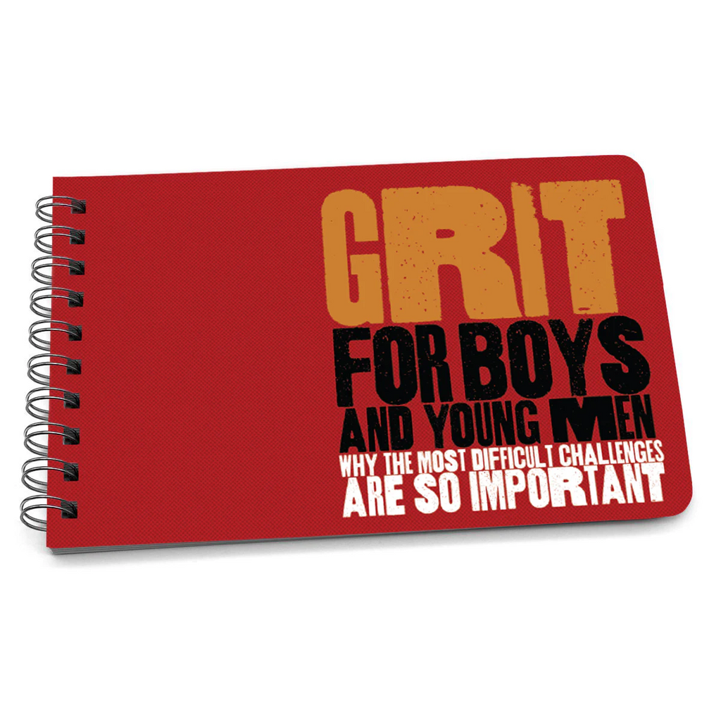 Papersalt Grit For Boys - Empowerment Book For Tweens And Young Men