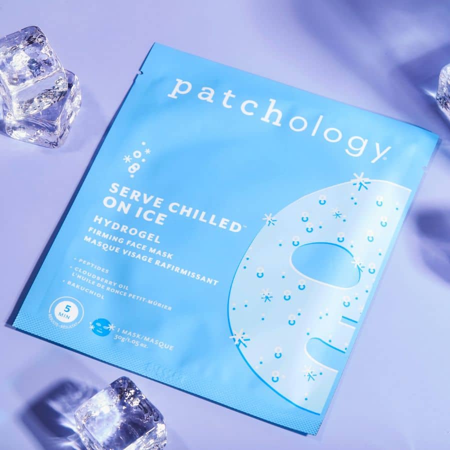 Patchology Serve Chilled™ On Ice Hydrogel Face Mask