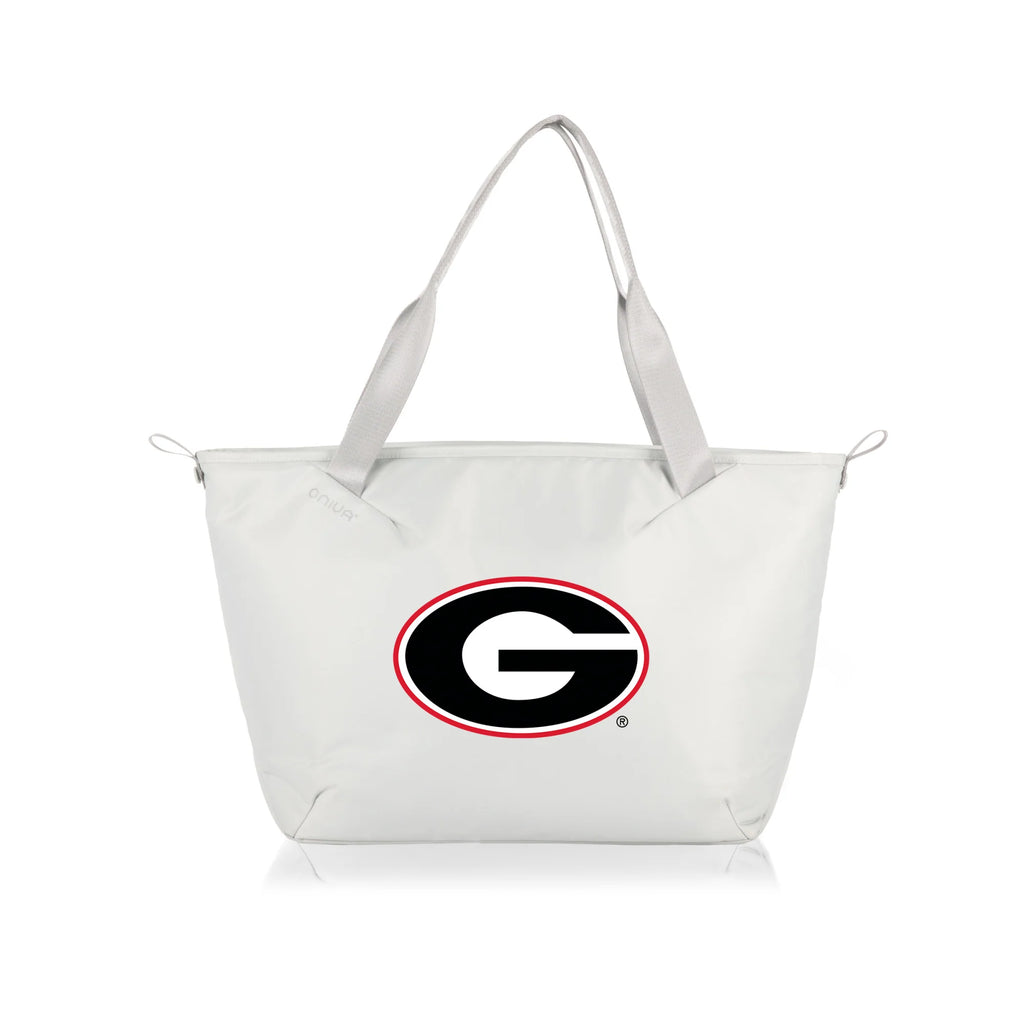 Picnic Time Georgia Bulldogs - Tarana Cooler Tote Bag in Gray