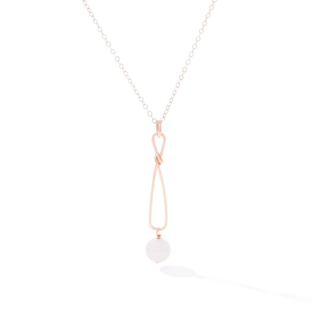 Ronaldo Jewelry Be Mine Pendant in 14K Rose Gold Artist Wire