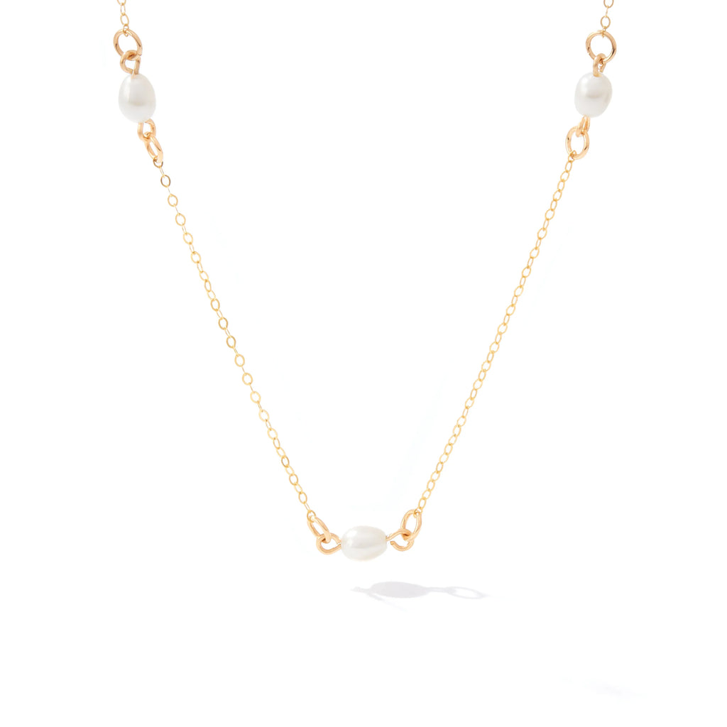 Ronaldo Jewelry Bliss Necklace in 14K Gold Artist Wire