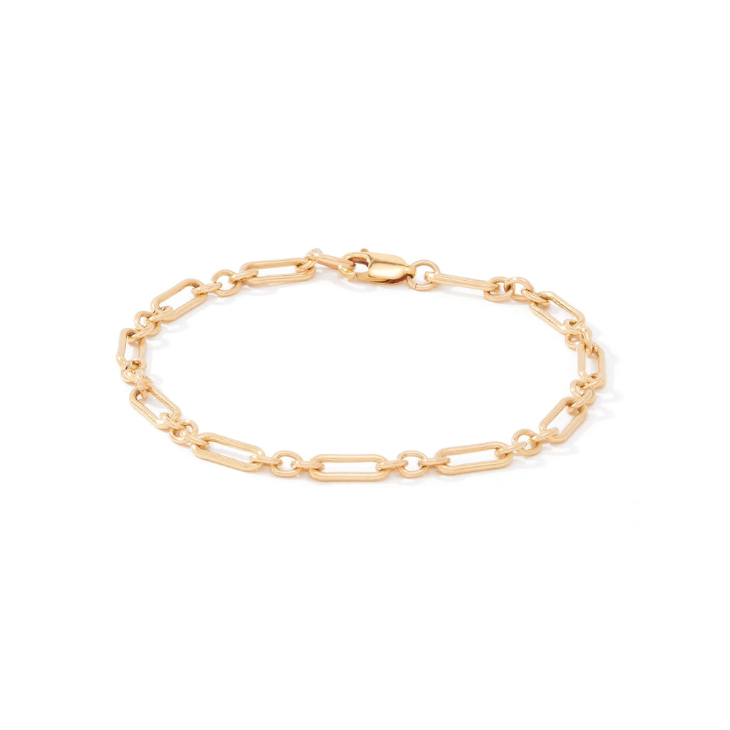 Ronaldo Jewelry Links of Love Bracelet in 14K Gold Artist Wire