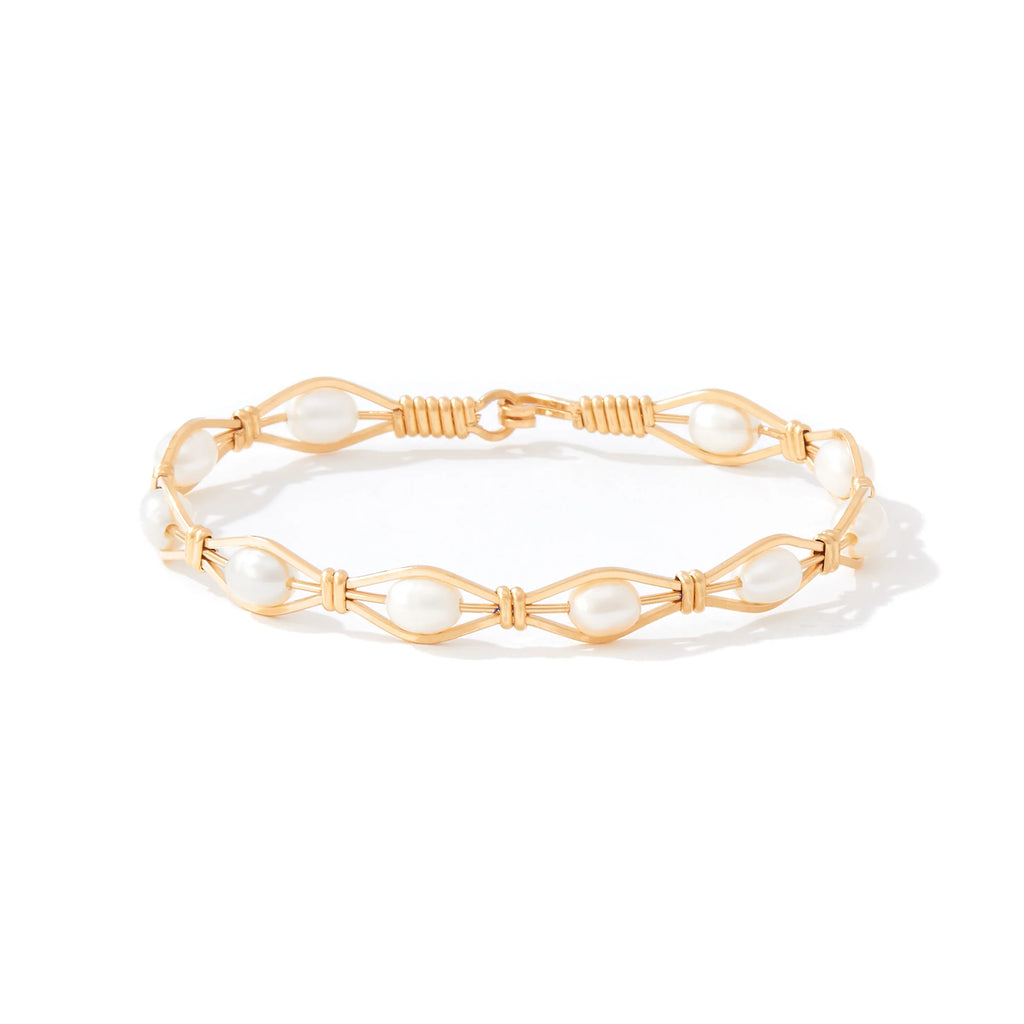 Ronaldo Jewelry Romance Bracelet in 14K Gold Artist Wire