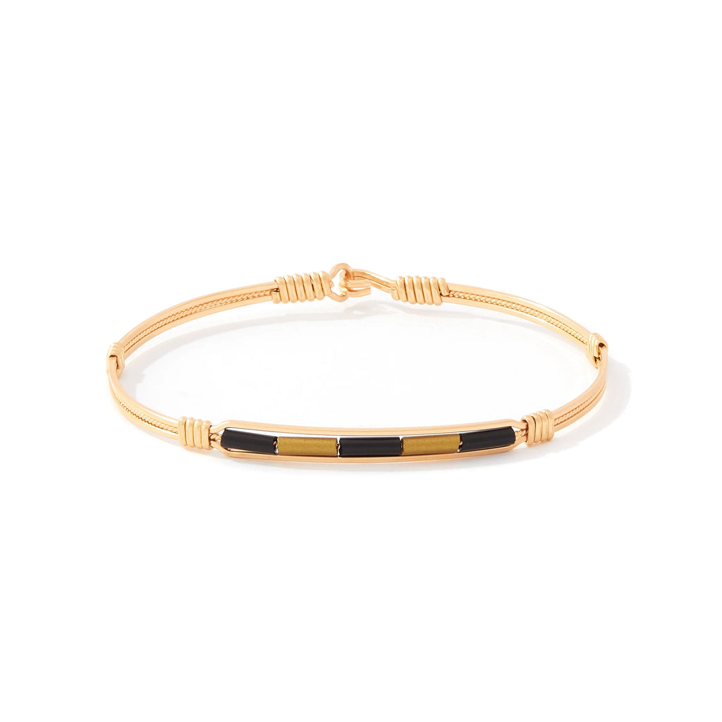 Ronaldo Jewelry Spirit Bracelet - Vandy/PU in 14K Gold Artist Wire