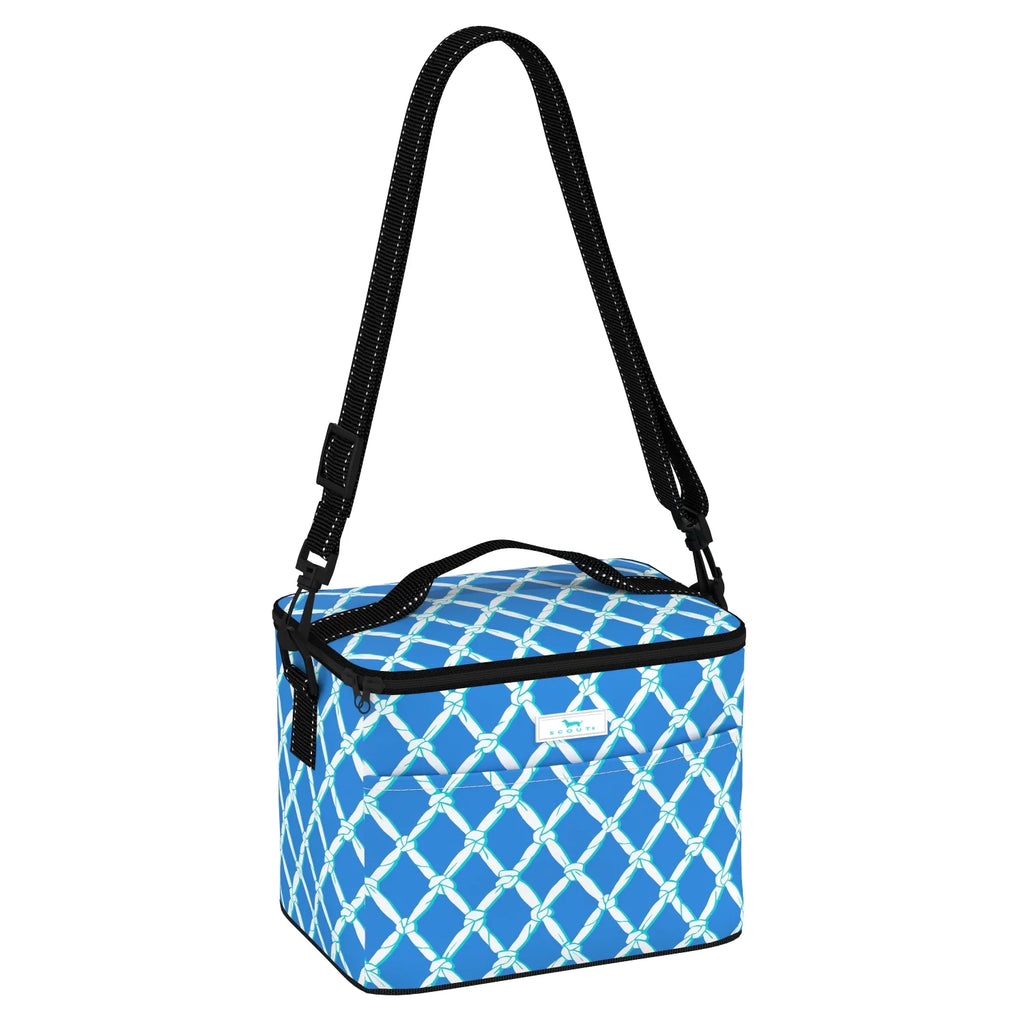 SCOUT Ferris Cooler Crossbody Lunch Box in Nothin But Net Pattern