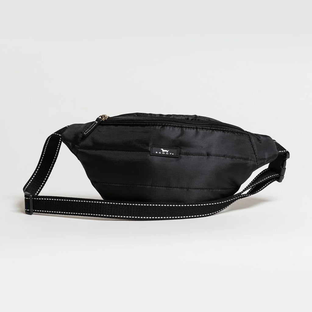 SCOUT Puffer Belt Bag in Black