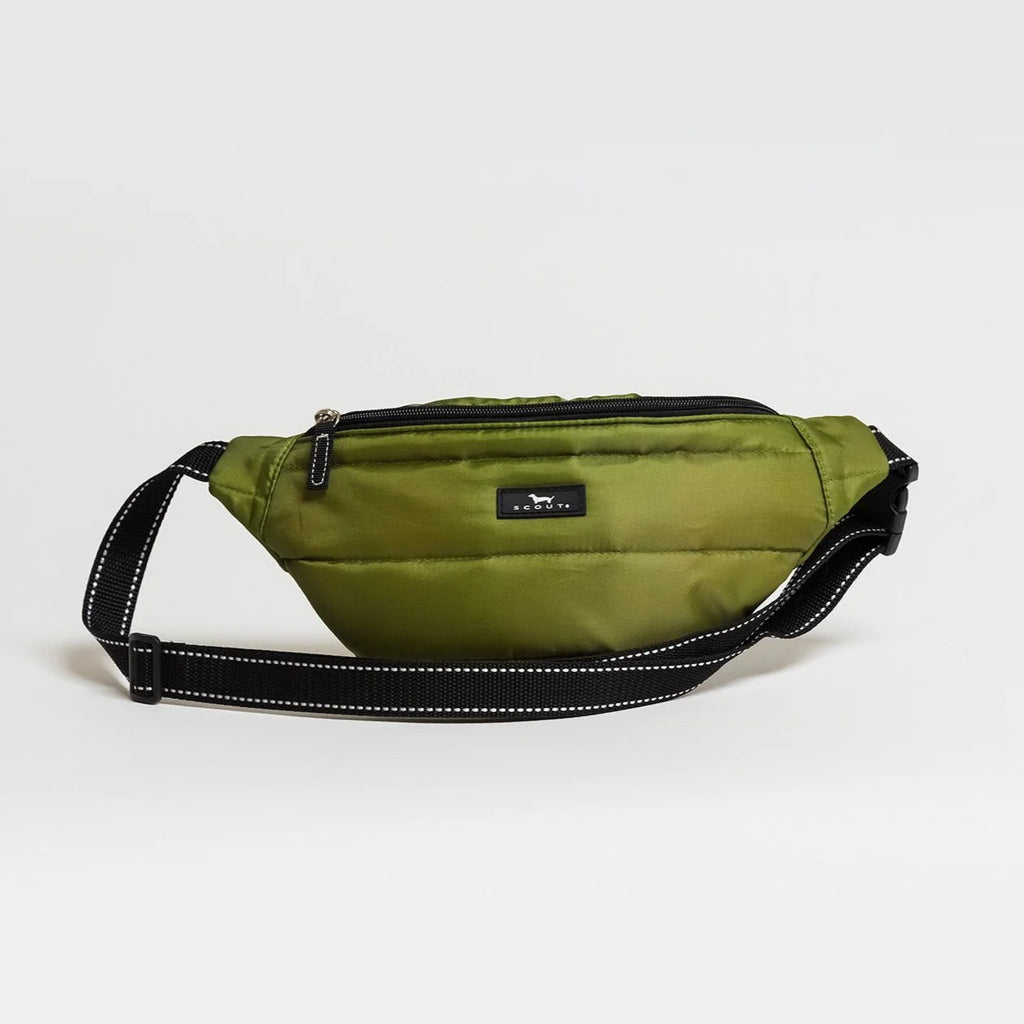 SCOUT Puffer Belt Bag in Green