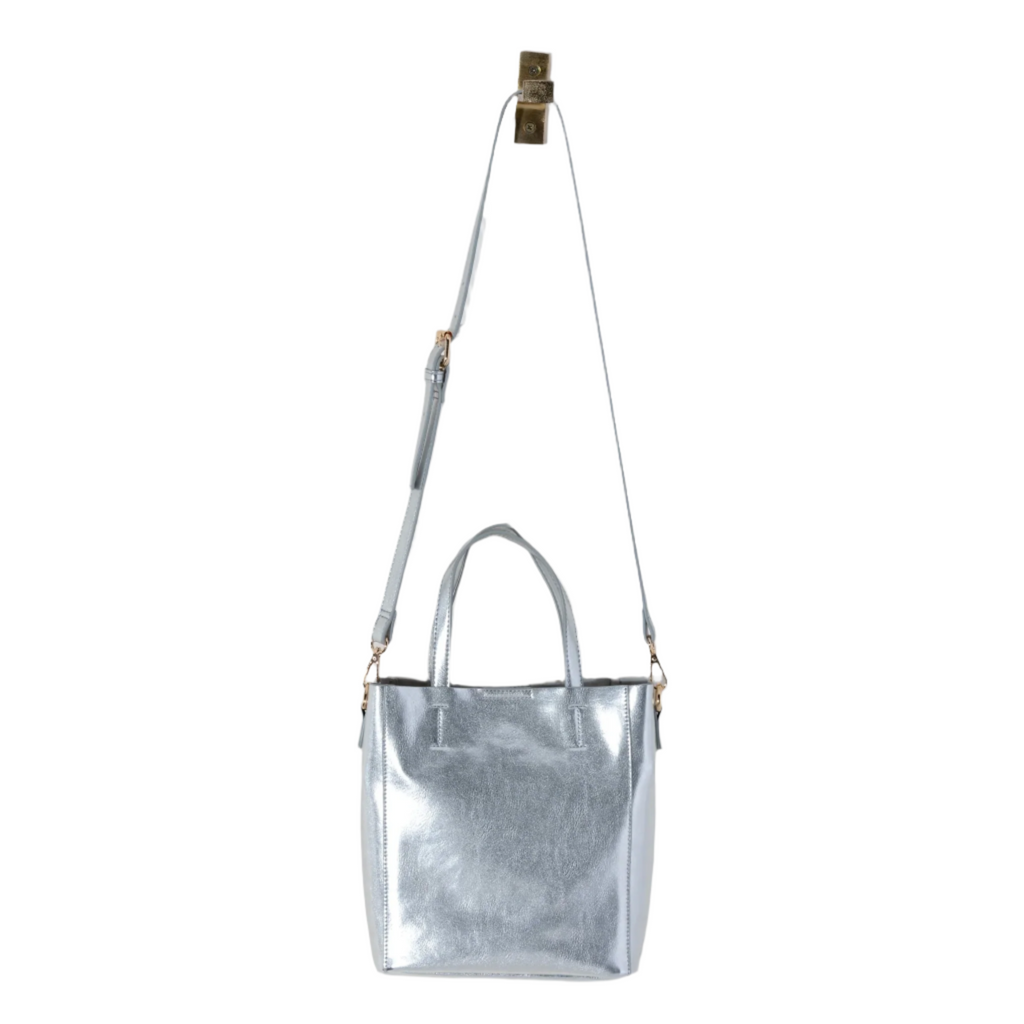 Shiraleah Maddie Mini Tote, Silver