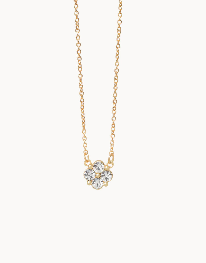 Spartina 449 Sea La Vie Necklace Blessed Crystal Clover