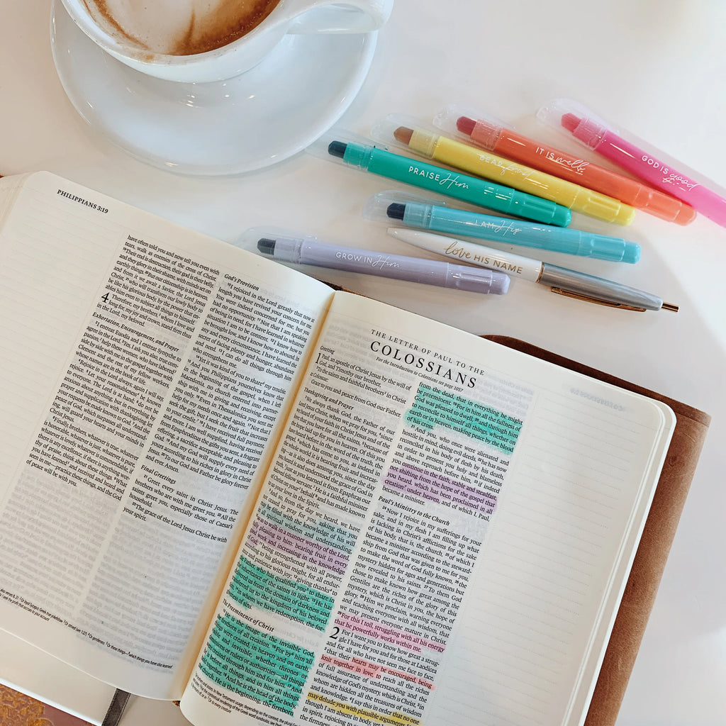 The Daily Grace Co. Pastel Bible Highlighter Set