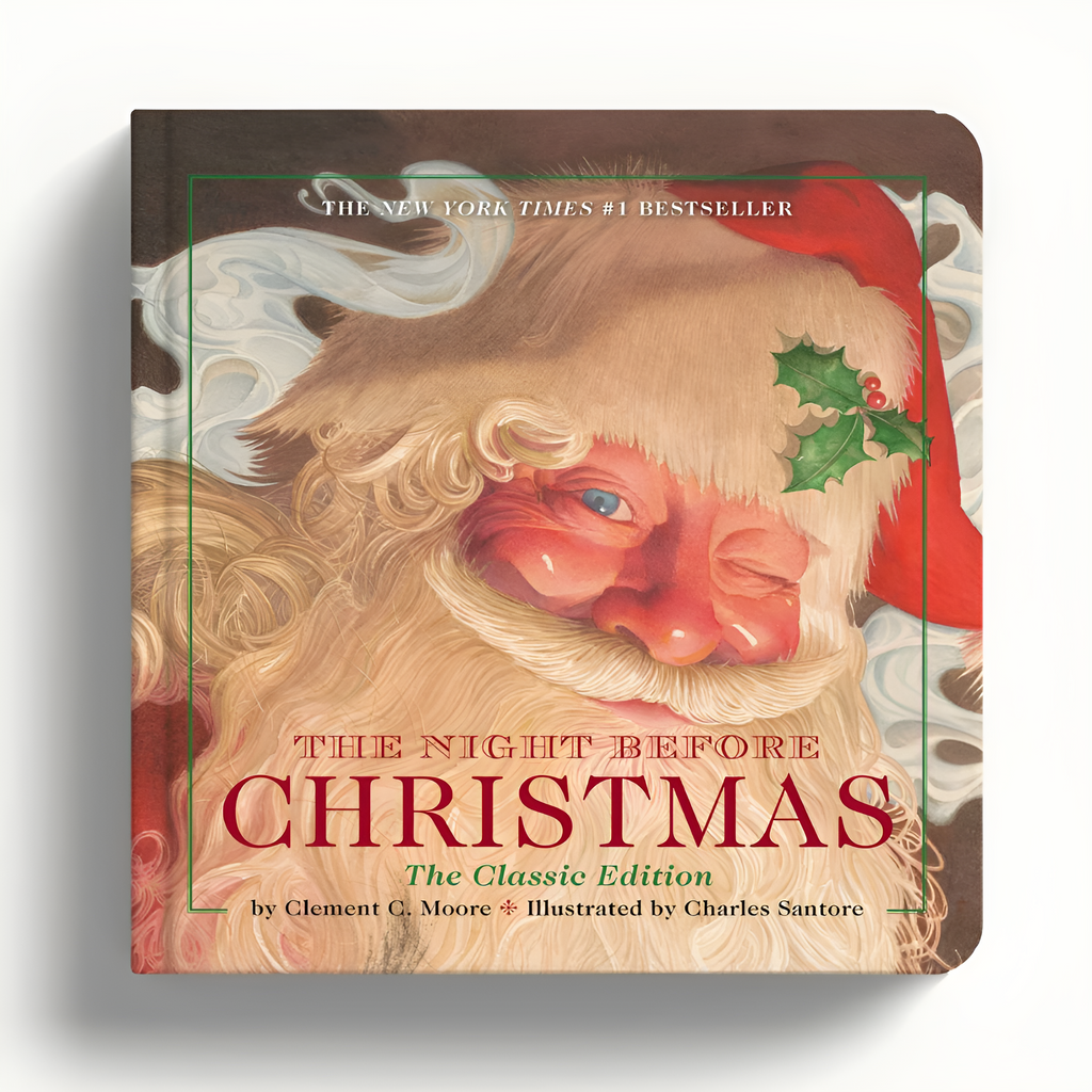 The Night Before Christmas Oversized Padded Board Book: The Classic Edition