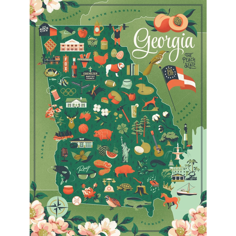 True South Puzzle Georgia
