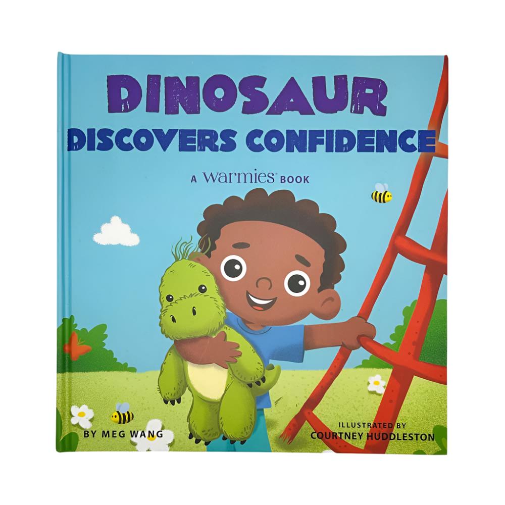 Warmies Dinosaur Discovers Confidence Book