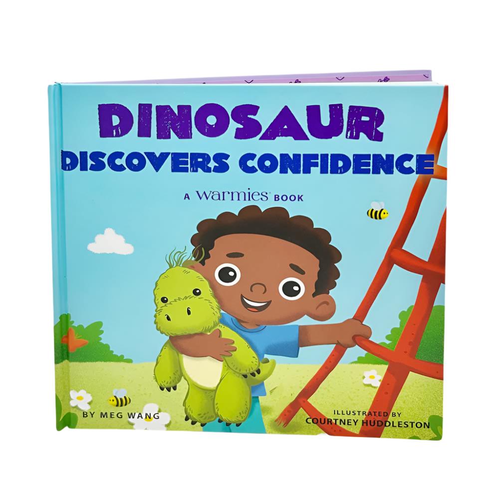 Warmies Dinosaur Discovers Confidence Book