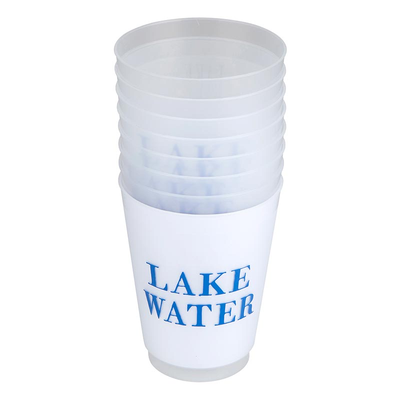 Santa Barbara Design Studio Face to Face Frost Flex Cups - Lake Water