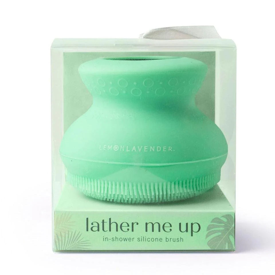 Lemon Lavender® Lather Me Up In-Shower Silicone Brush