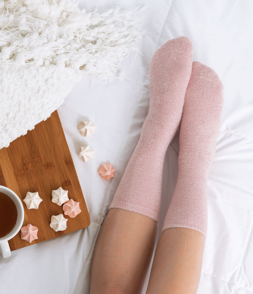 Lemon Lavender® You Had Me at Aloe Super Soft Spa Socks