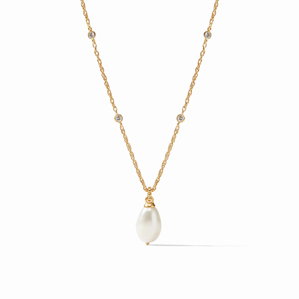 Julie Vos Marbella Solitaire Necklace