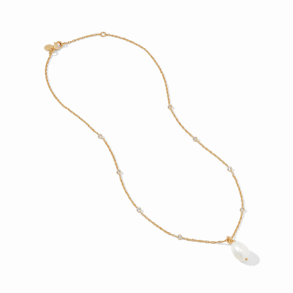 Julie Vos Marbella Solitaire Necklace