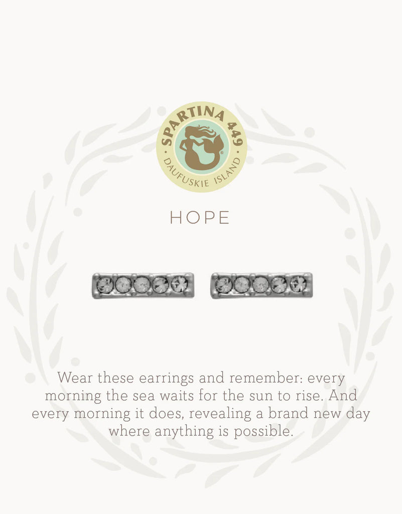 Spartina 449 Sea La Vie Stud Earrings Hope/Horizon