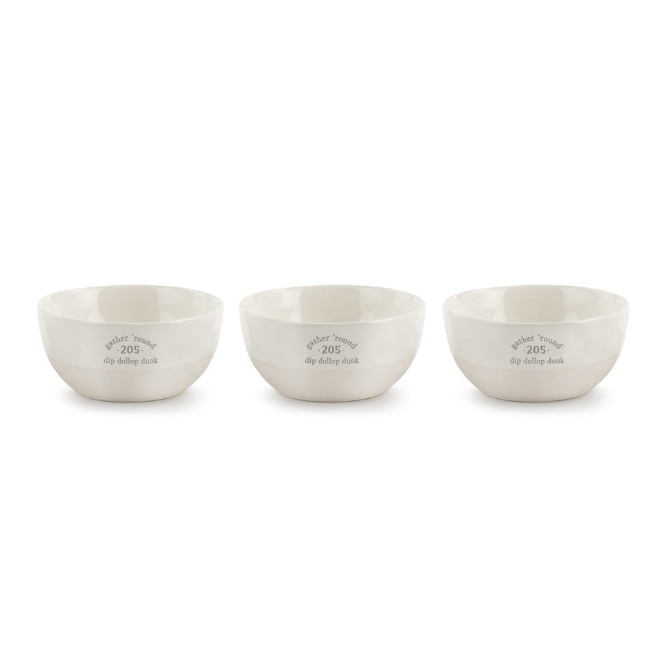 Demdaco Stamped Dollop Dipping Bowl