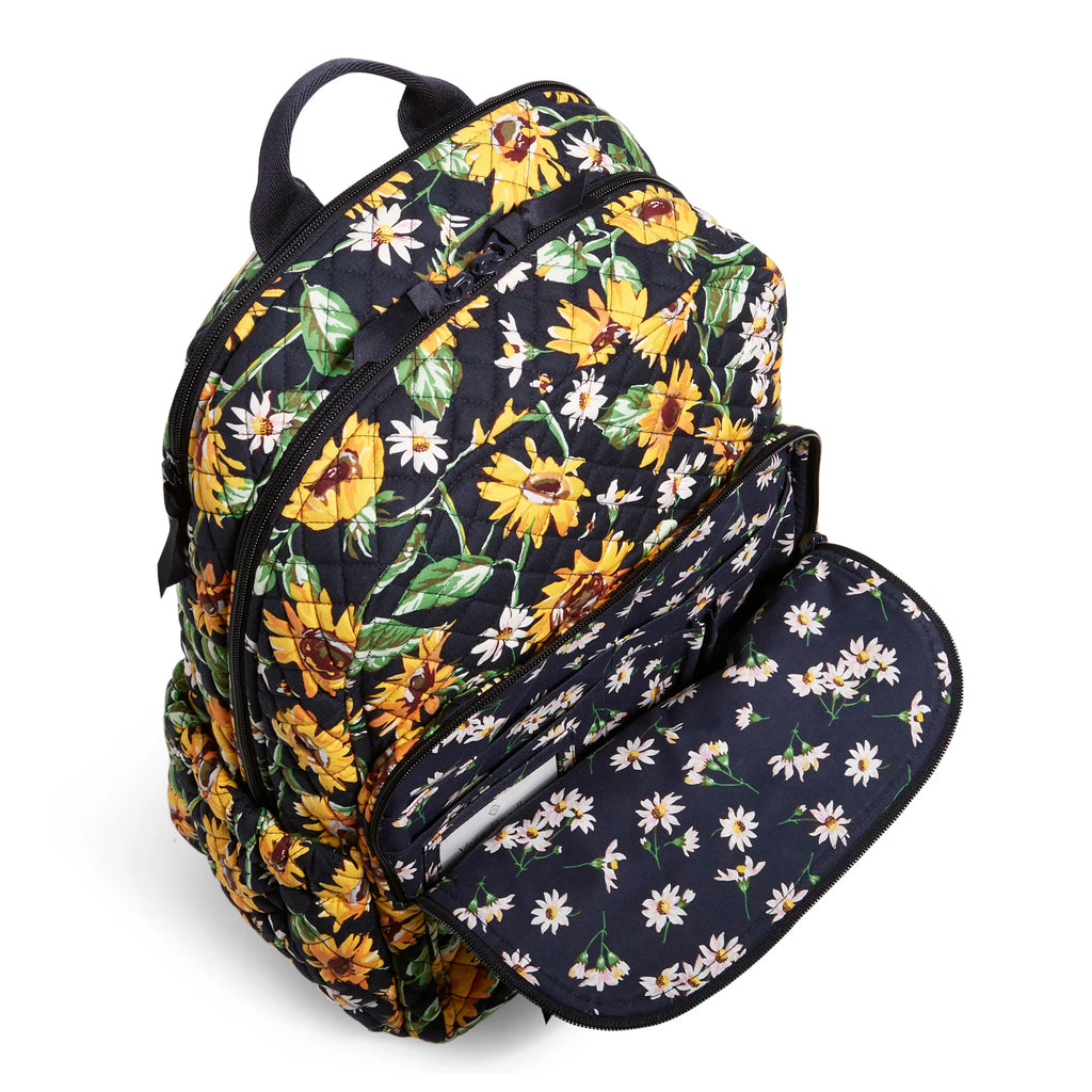 Vera Bradley Campus Backpack in Recycled Cotton